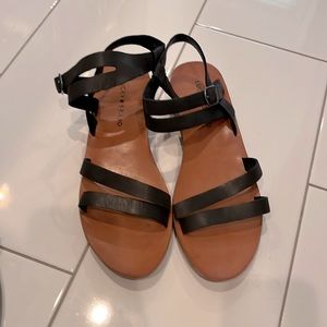 Lucky Brand wedge sandal. Size 9.